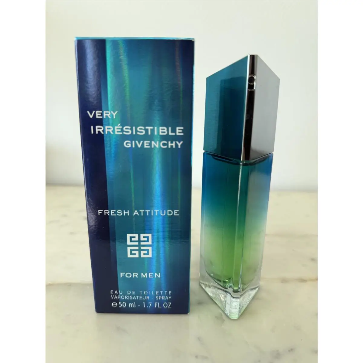 Very Irresistible Givenchy Fresh Attitude For Men Edt Spray 50ml Hard to Find