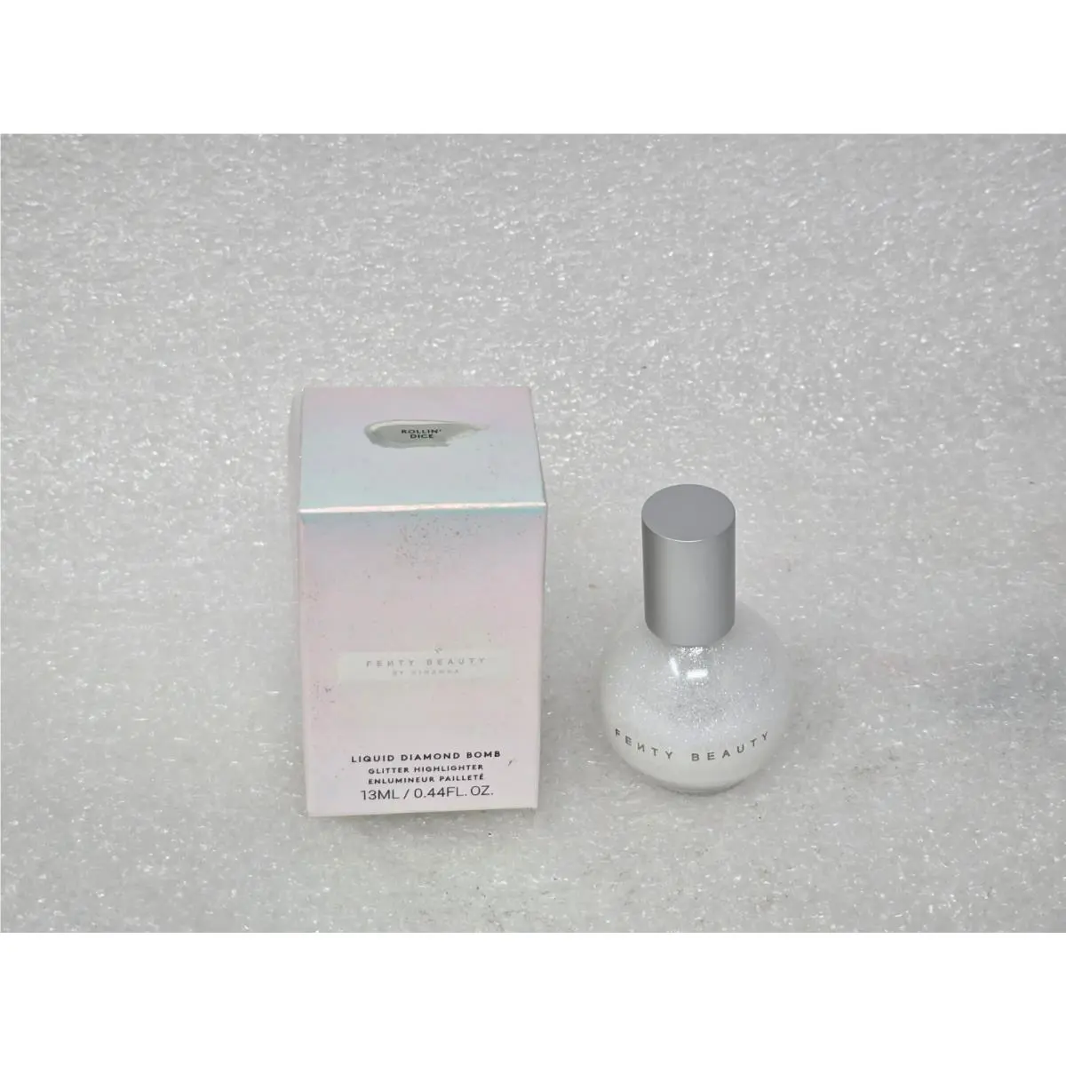 Fenty Beauty Liquid Diamond Bomb Glitter Highlighter Rollin Dice 13ml / 0.44 Oz