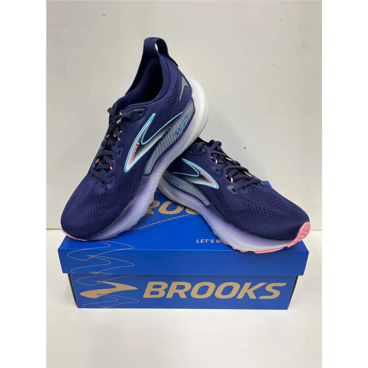 Brooks shoes - Brooks Glycerin GTS 22 - Glycerin GTS - Blue Ribbon/Peacoat/Dianthus (429) 0
