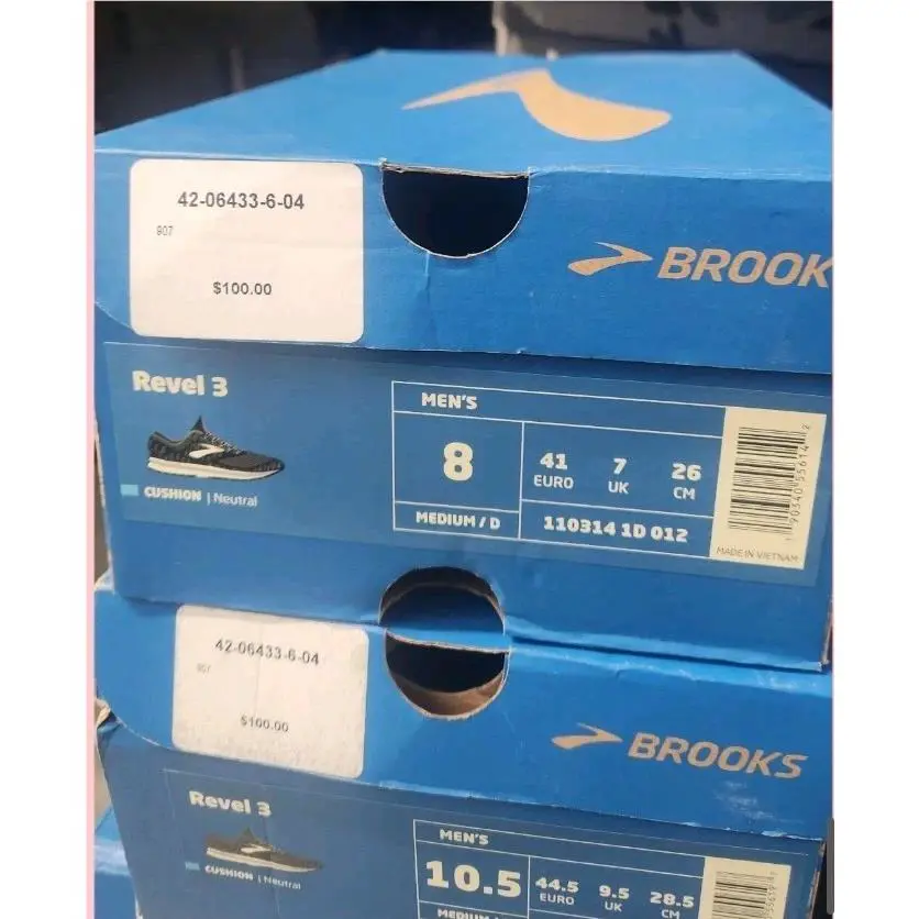 Brooks shoes - Brooks Revel 3 - Revel - 1103141D - White 6