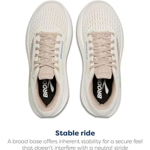 Brooks shoes - Brooks Ghost - Ghost - Coconut/Chateau Grey/Blue 3