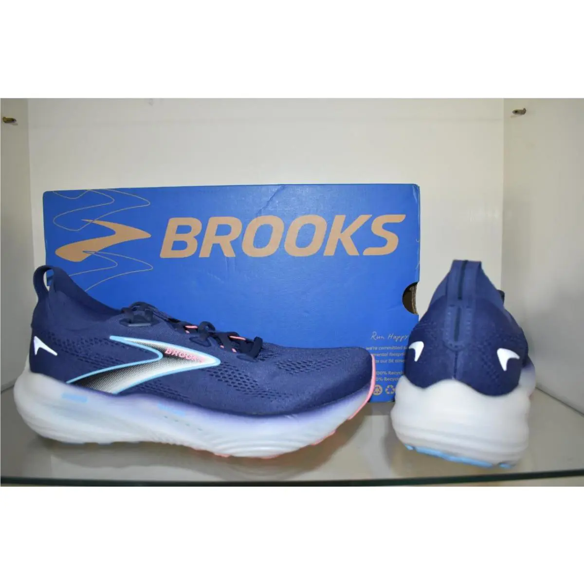 Brooks shoes - Brooks Glycerin 22 - Glycerin - 1204 34 1B 429 - Blue 1