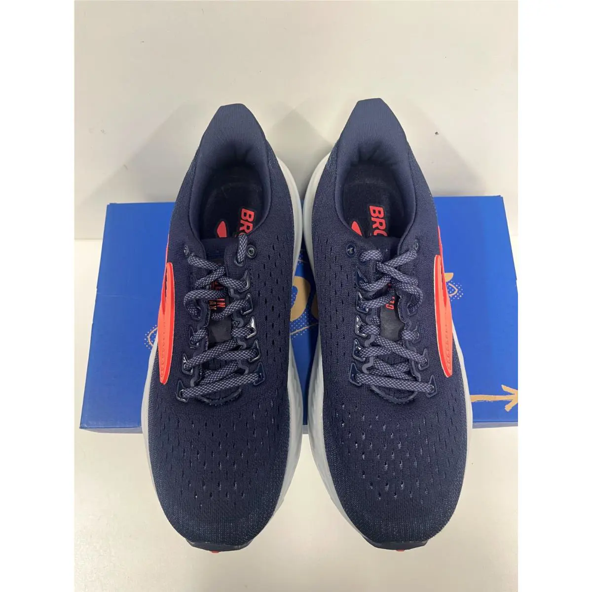 Brooks shoes - Brooks Glycerin Max - Glycerin Max - Peacoat/Blue Ribbon/Hot Coral (439) 1