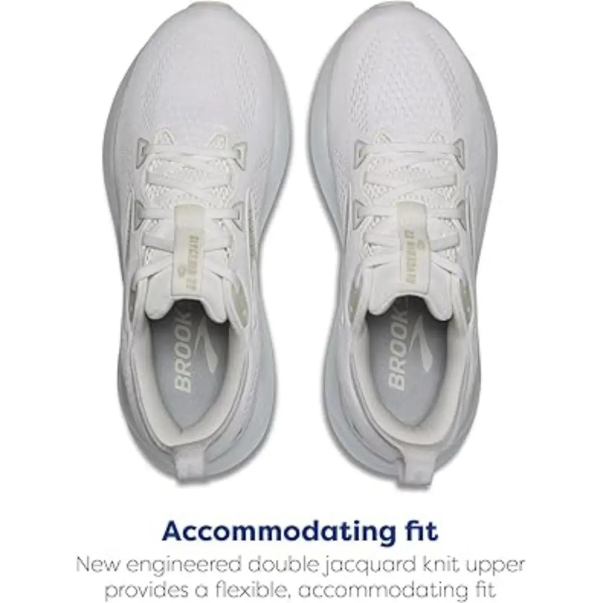 Brooks shoes - Brooks Glycerin - Glycerin - 1204341B151 - White (UPC: 195394601473) 1