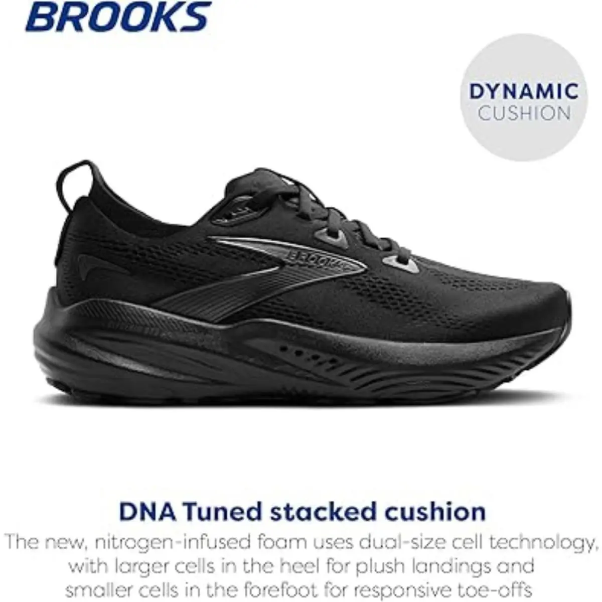 Brooks shoes - Brooks Glycerin - Glycerin - 1104461D020 - Black (UPC: 195394602470) 2