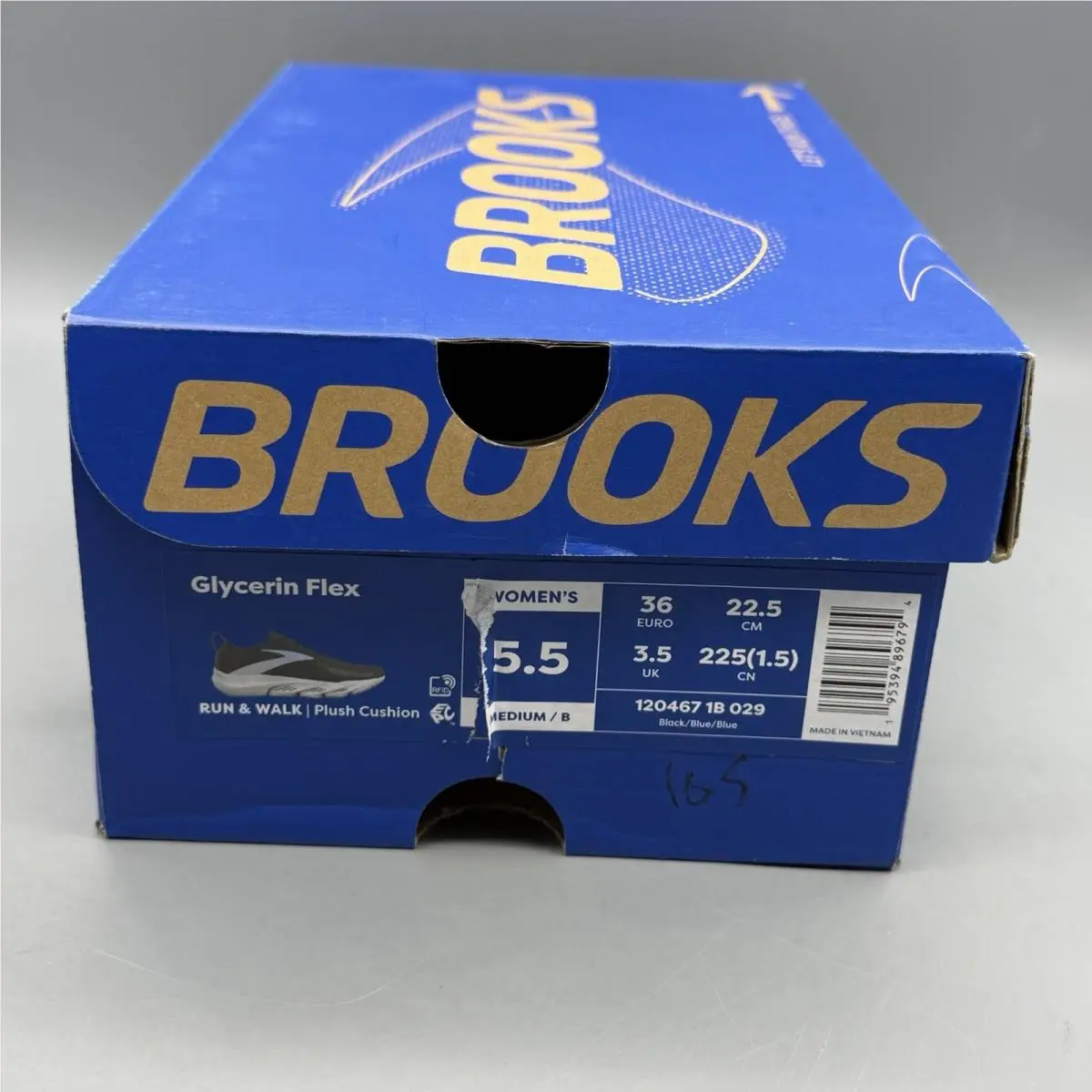 Brooks shoes - Brooks Glycerin Flex - Glycerin Flex - 1204671B087 - Black (UPC: 0195394772456) 13