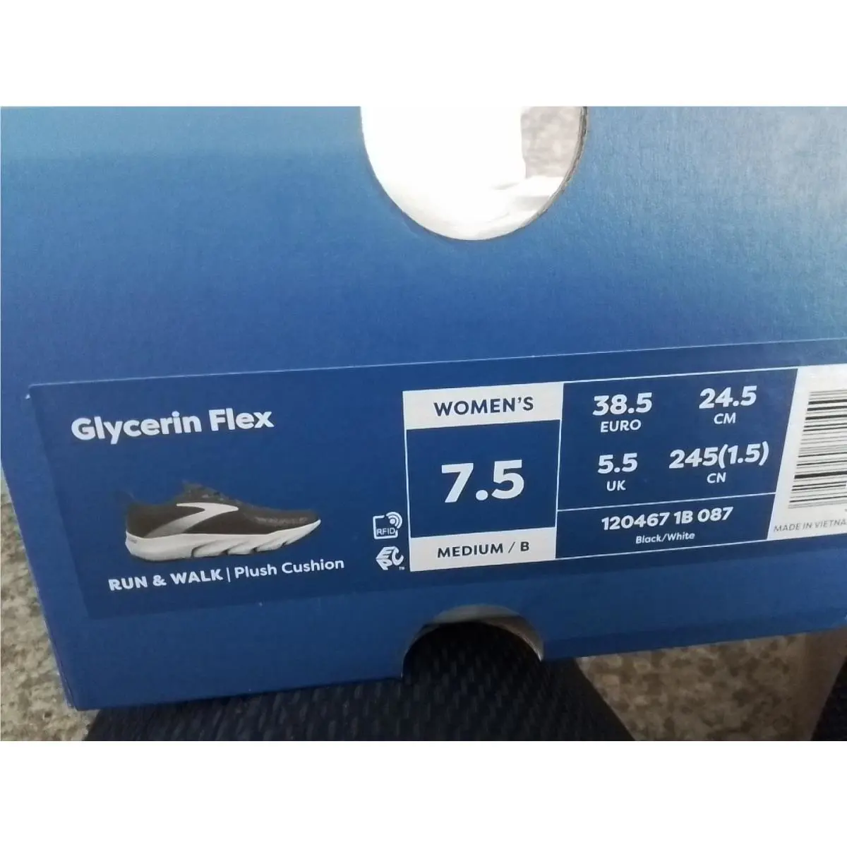 Brooks shoes - Brooks Glycerin Flex - Glycerin Flex - 120467 1B 087 - Black 0