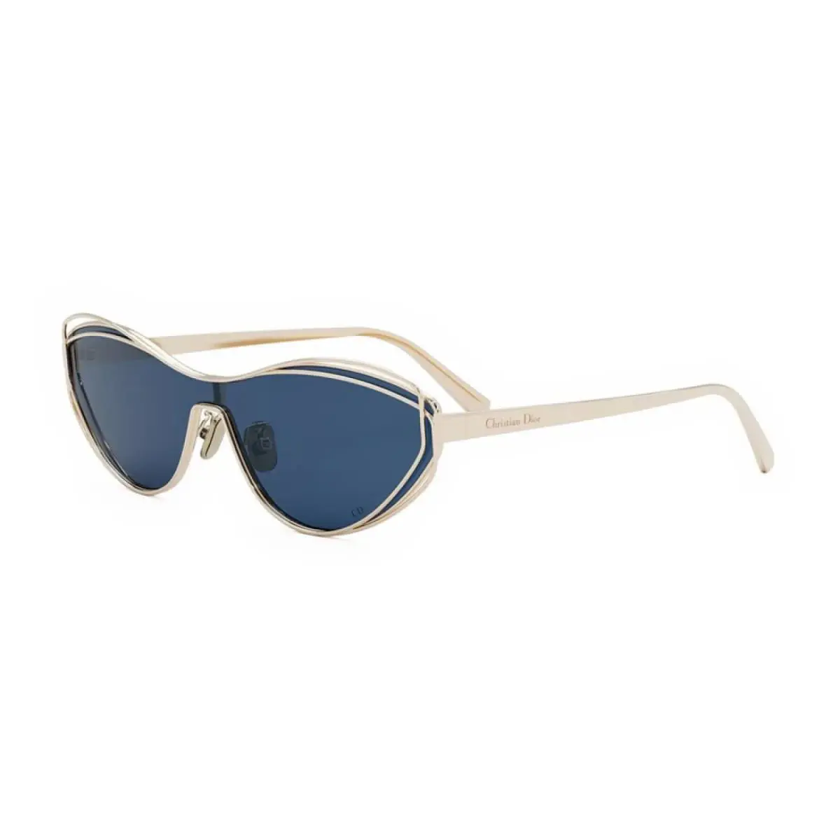 Fildior M1U B0B0 Cat Eye Gold/blue 141 mm Women`s Sunglasses Frame by Dior