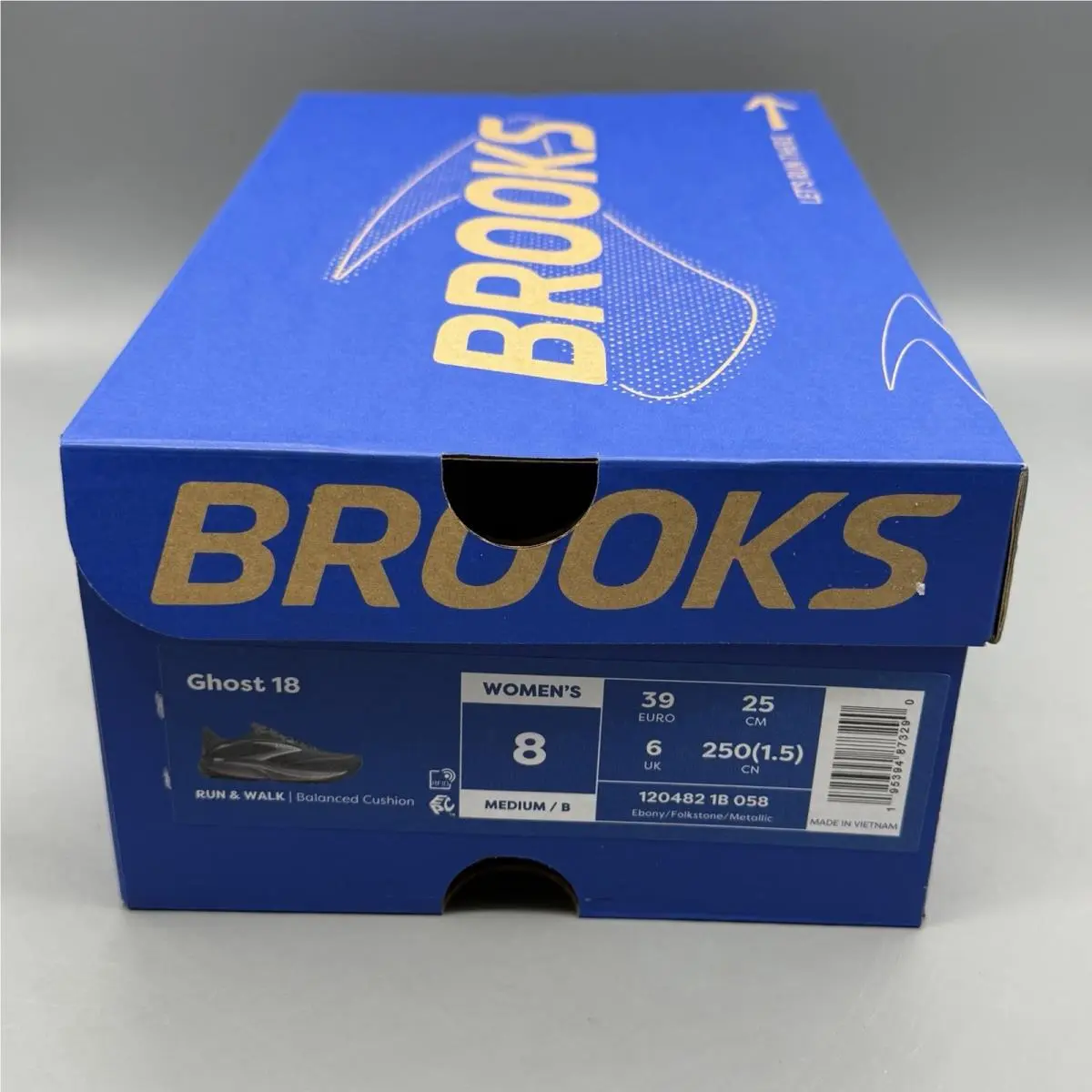Brooks shoes - Brooks Ghost 18 - Ghost - 1204821B058 - Ebony (UPC: 0195394873290) 13