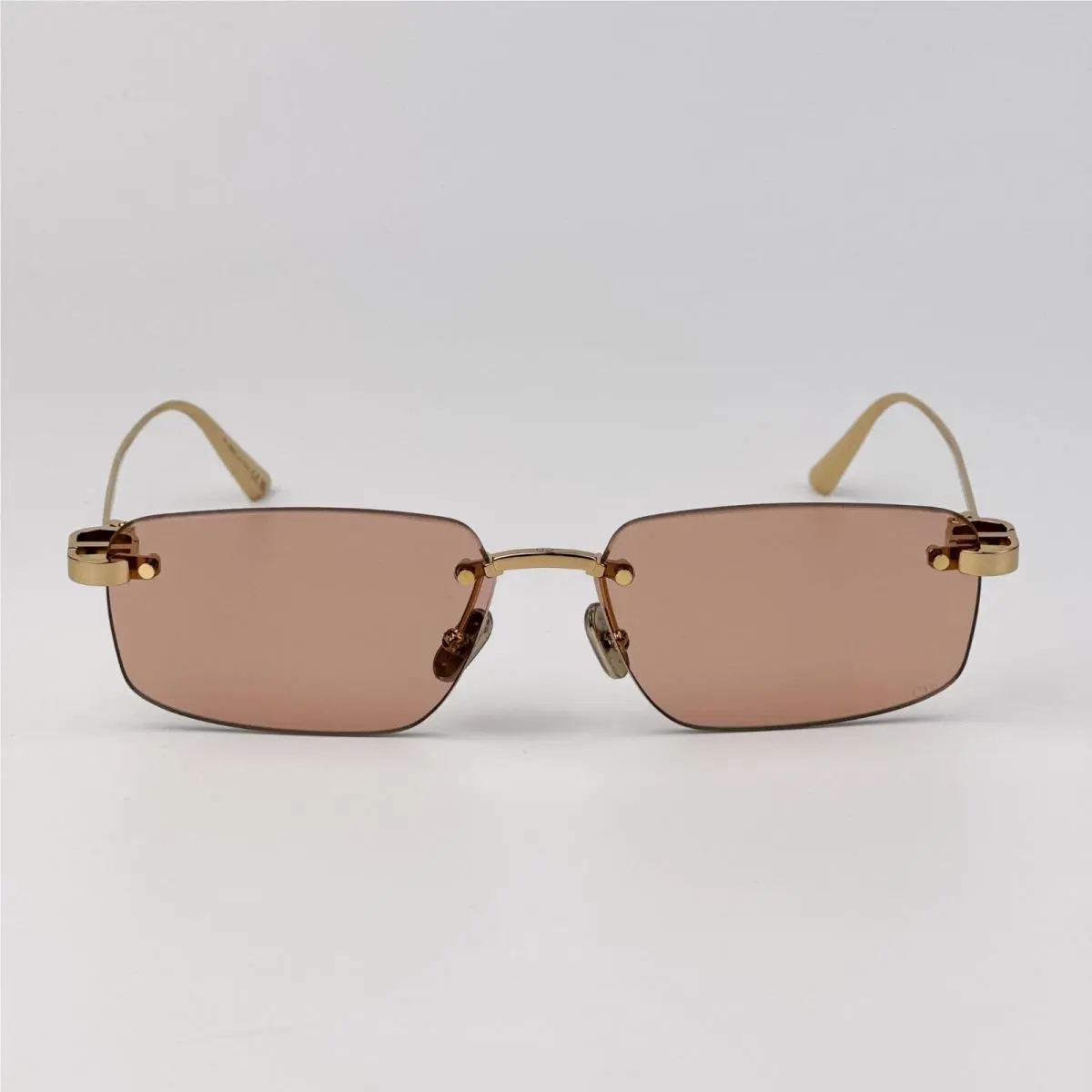 Men Sunglasses Gold Rose Rectangle Cdior S4U B0L0 by Dior