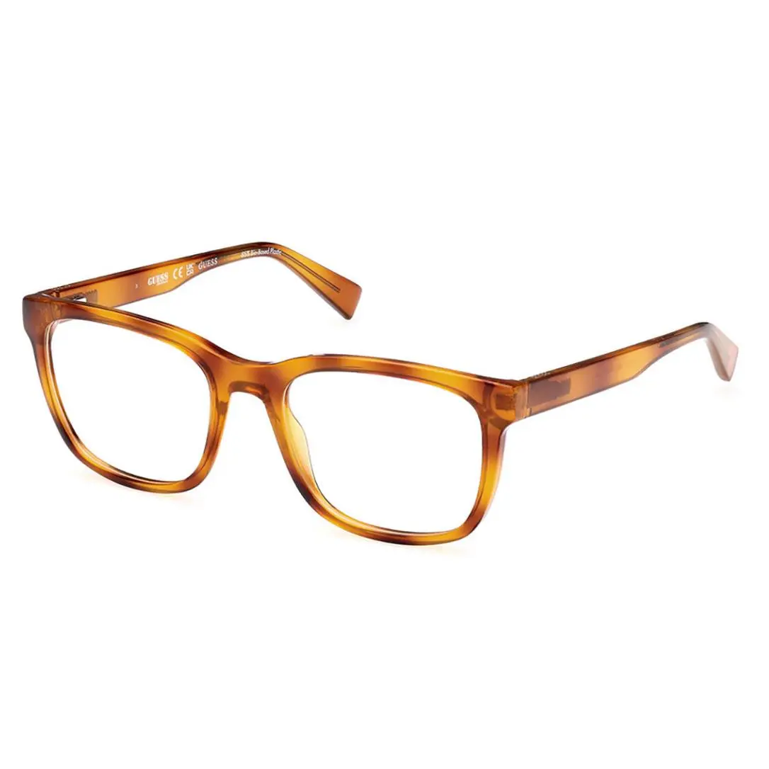 Guess GU8281 Unisex Eyeglasses 53-19-145MM/ Blonde Havana/ NEW-100%