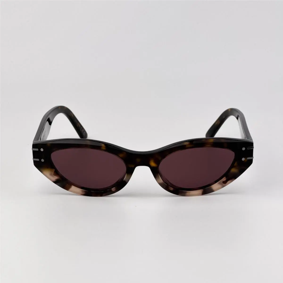 Dior Men Sunglasses Havana Bordeaux Oval Diorsignature B5I 25D0