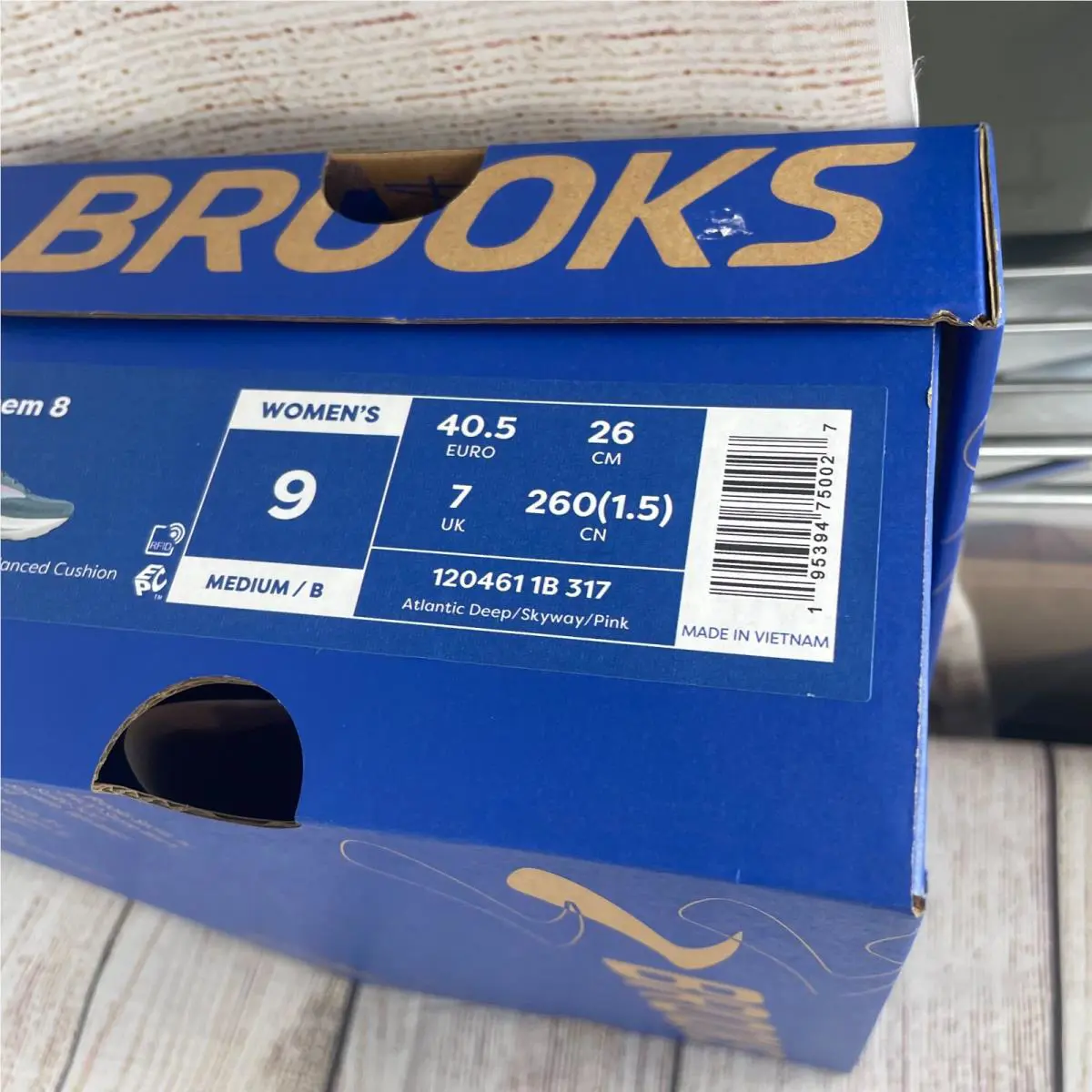 Brooks shoes - Brooks Anthem - Anthem - Blue (UPC: 195394750027) 9