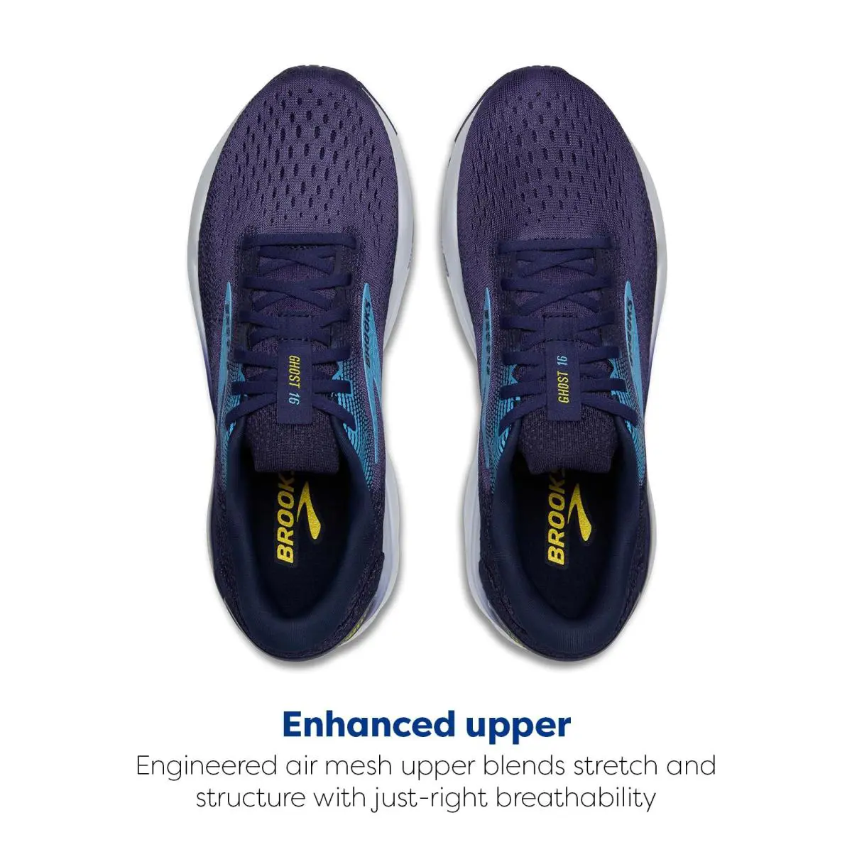 Brooks shoes - 1104181D438.080 - 1104181D438080 - Blue/Bonnie Blue/Yellow (UPC: 195394592696) 3