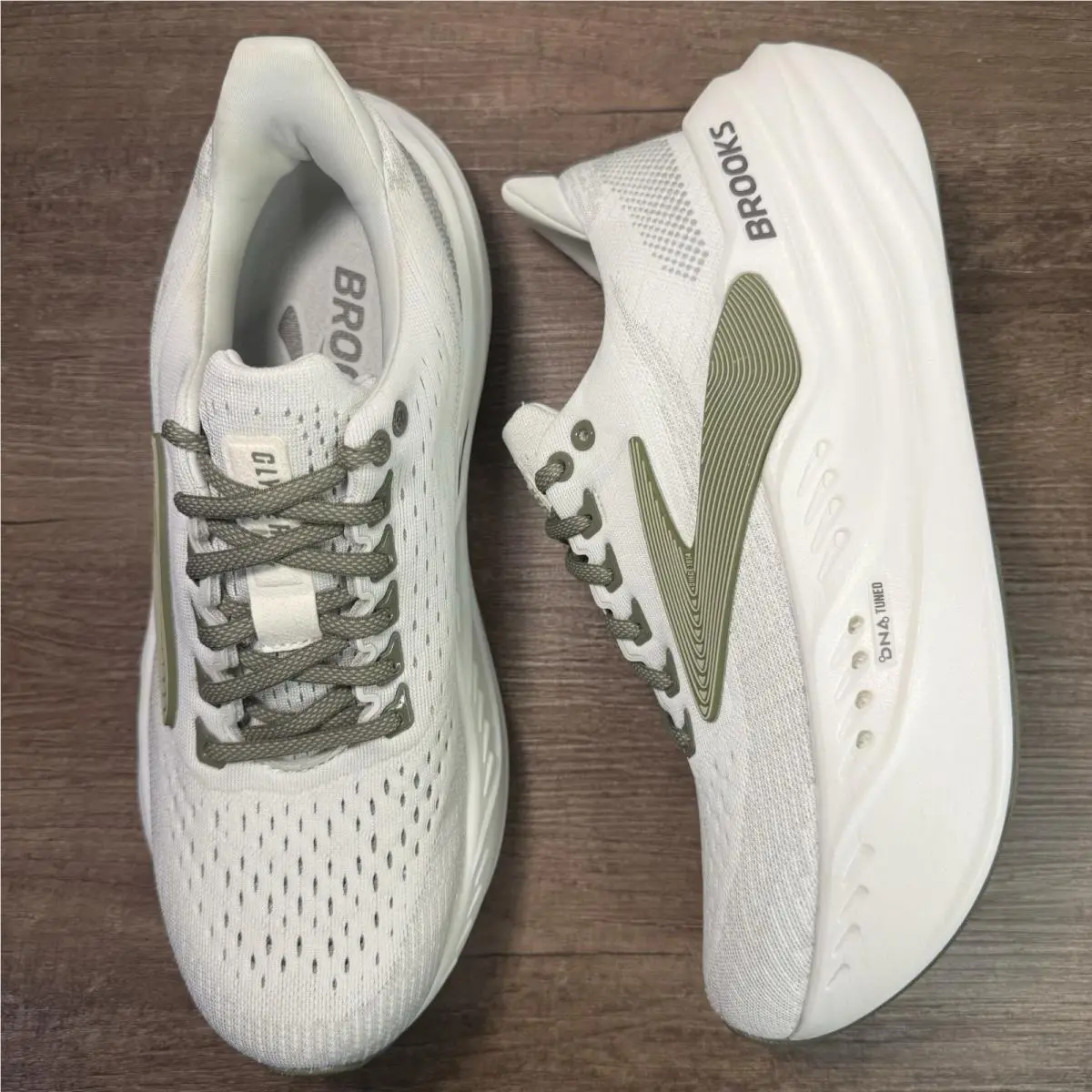 Brooks Glycerin Max ‘grey/dusty Olive’ Men’s Size 8.5 Running 1104471D158