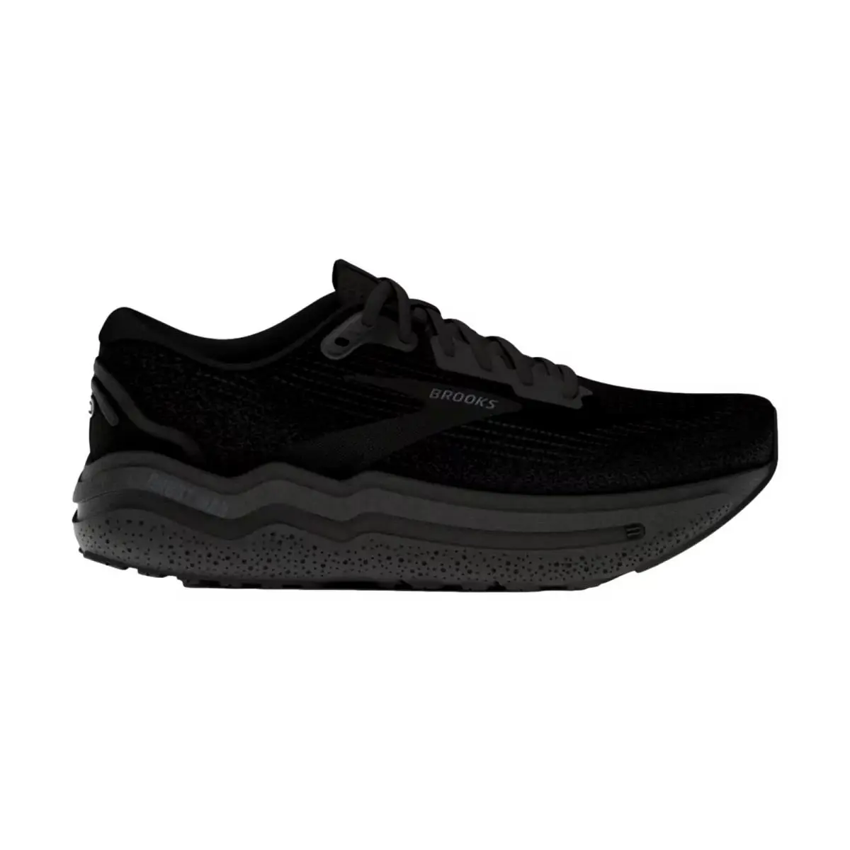 Brooks Ghost Max 2 Black / Black - Ebony 1204201D020 Women`s Size 6.5 Wide - Multicolor