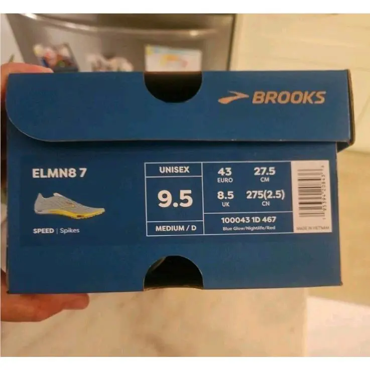 Brooks shoes - Brooks ELMN8 - 1000431D467 - Blue (UPC: 195394208436) 4