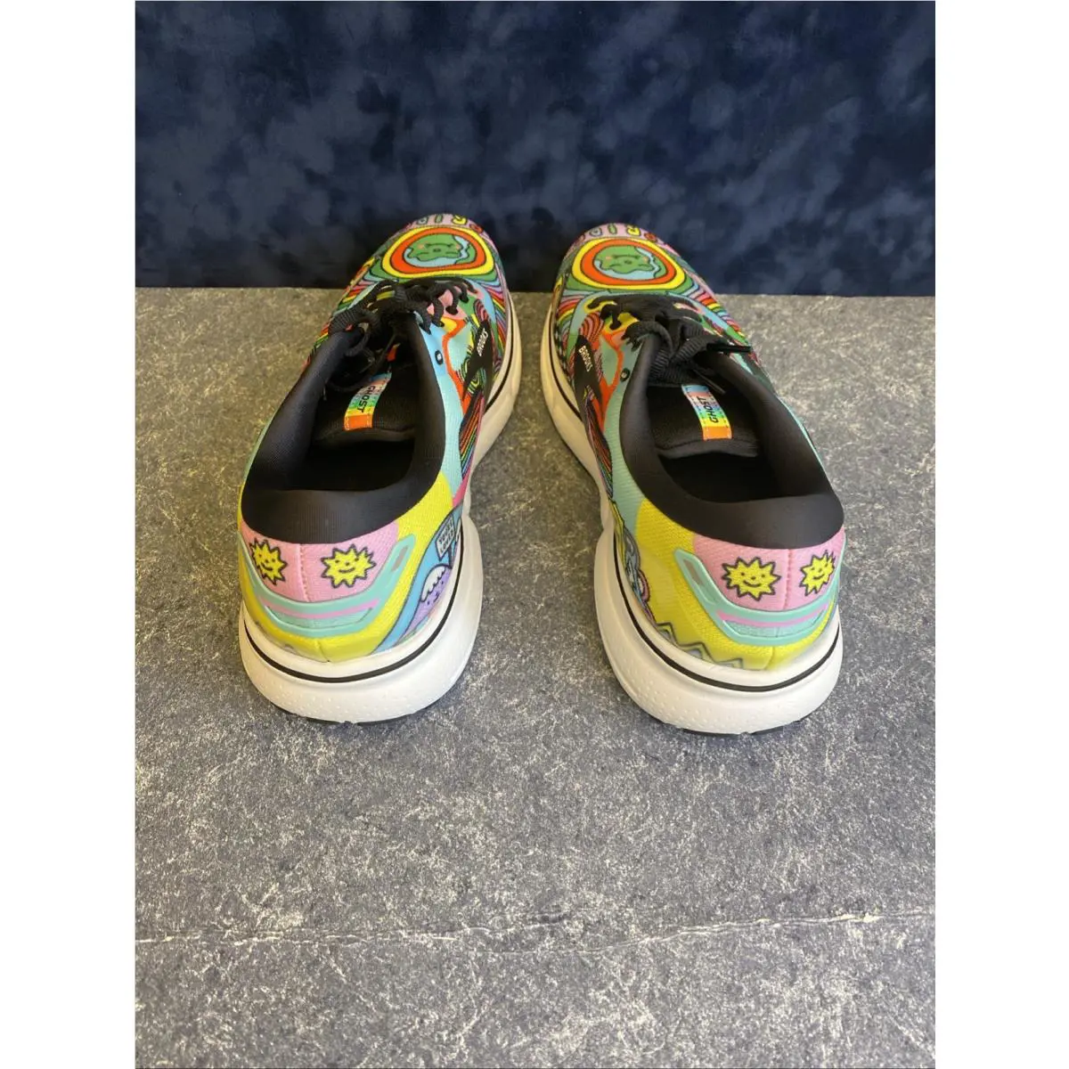 Brooks shoes - Brooks Ghost 15 - Ghost - 1103931D058 - Black/White/Multi (UPC: 0195394278385) 0