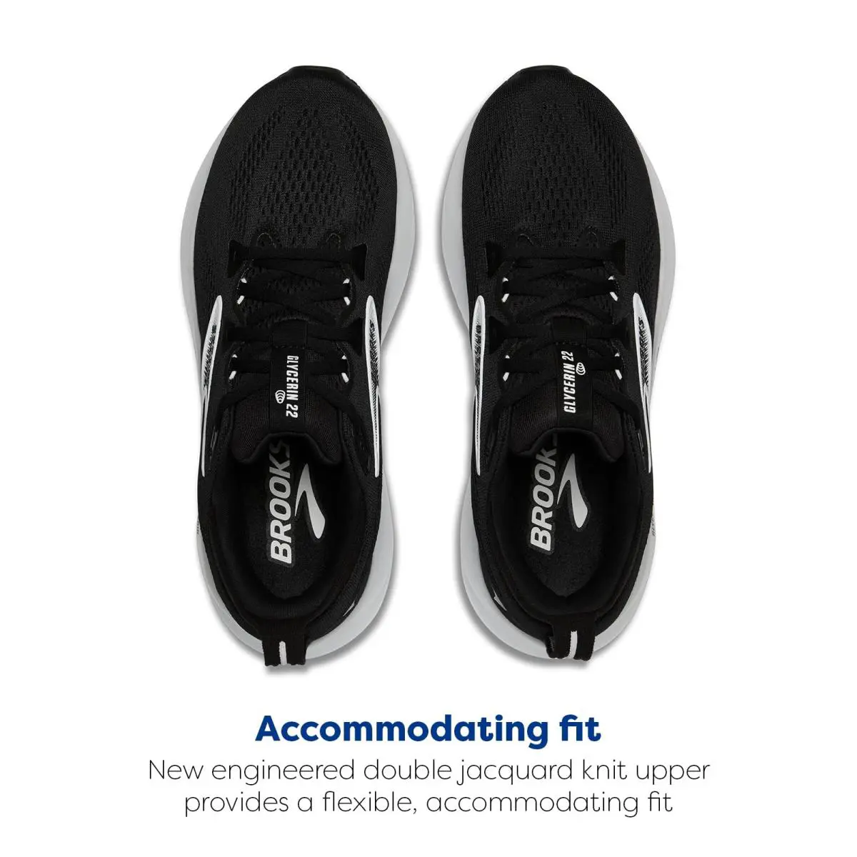 Brooks shoes - 110445-090 - 110445-090 - Black, Grey, White (UPC: 195394600575) 2