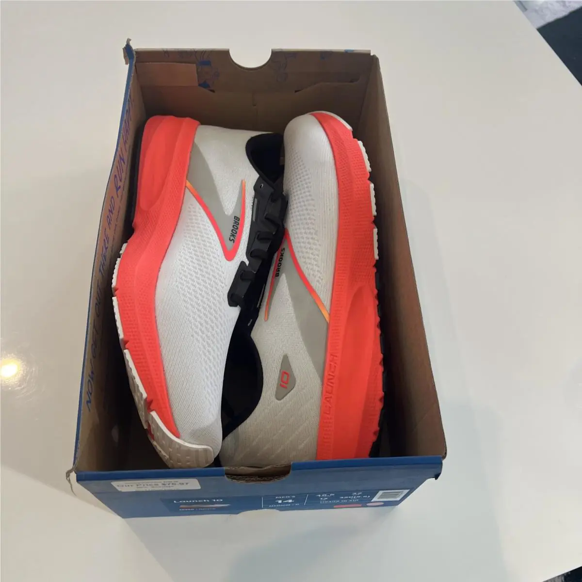 Brooks shoes - Brooks Launch 10 - Launch - 1104101d410 - Gray 6