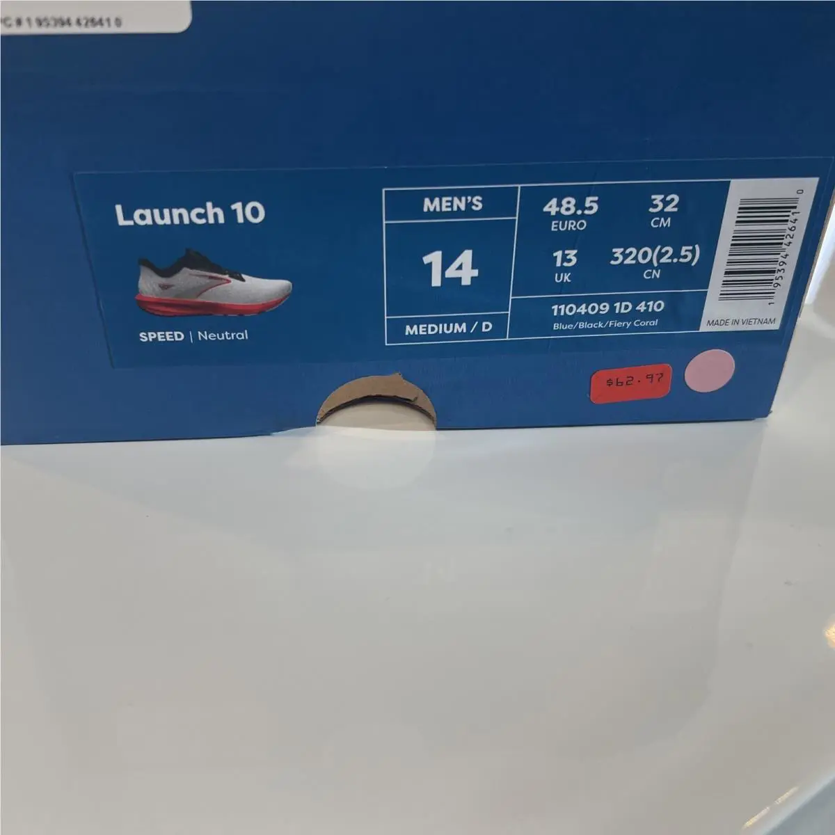 Brooks shoes - Brooks Launch 10 - Launch - 1104101d410 - Gray 5