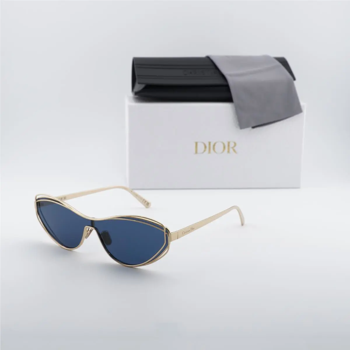 Fildior M1U B0B0 Gold/blue 141-0-140 Sunglasses by Dior