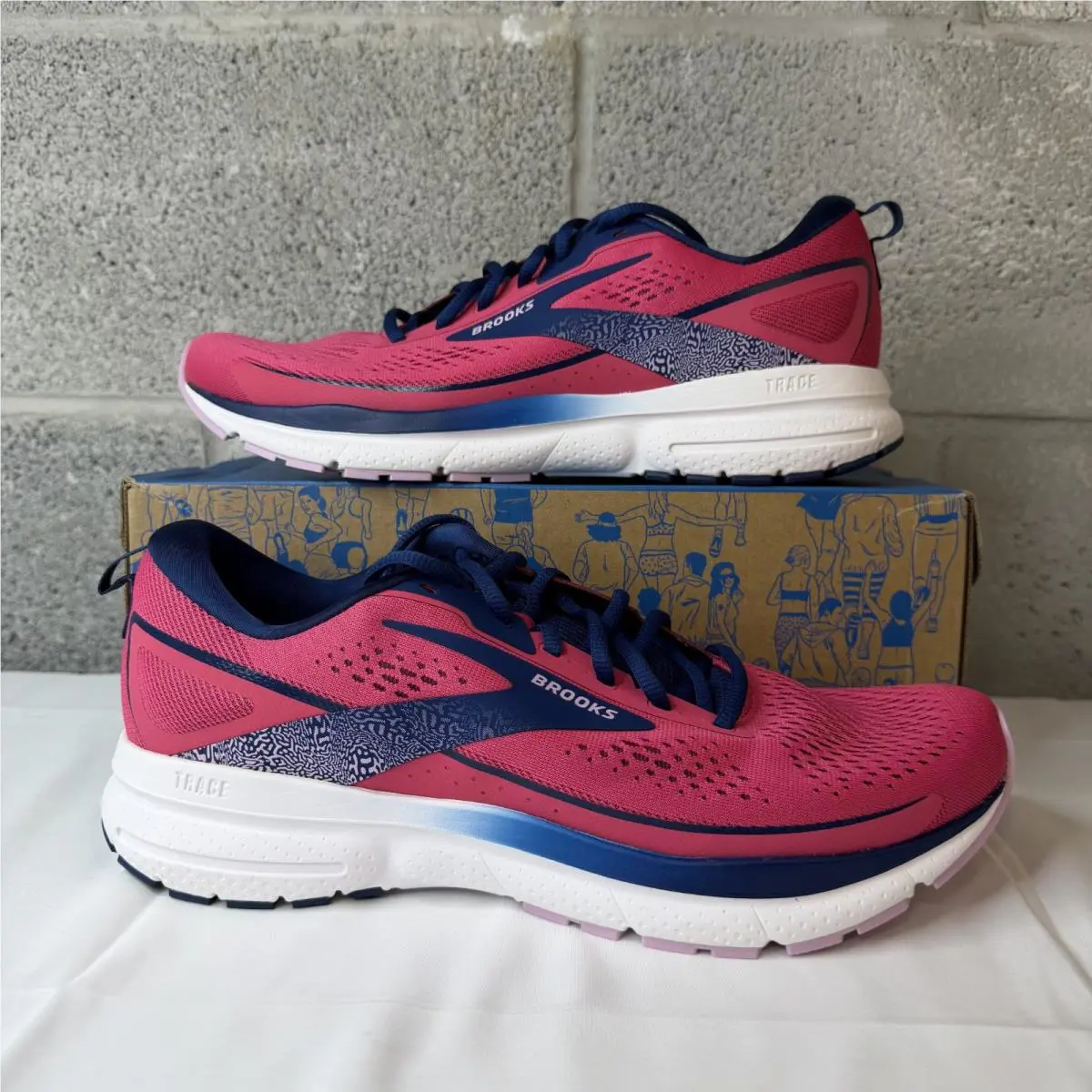 Brooks shoes - Brooks Trace 3 - Trace - 1204011b674 - Pink 0