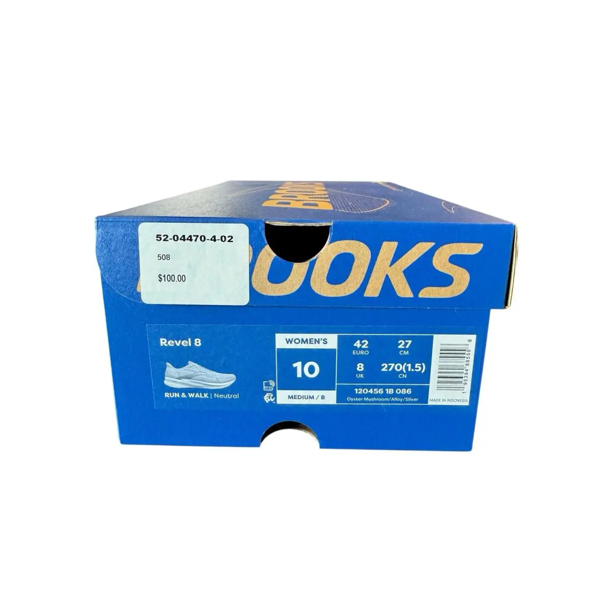 Brooks shoes - 1204561B 086 - 120456-1B-086 - Gray 9