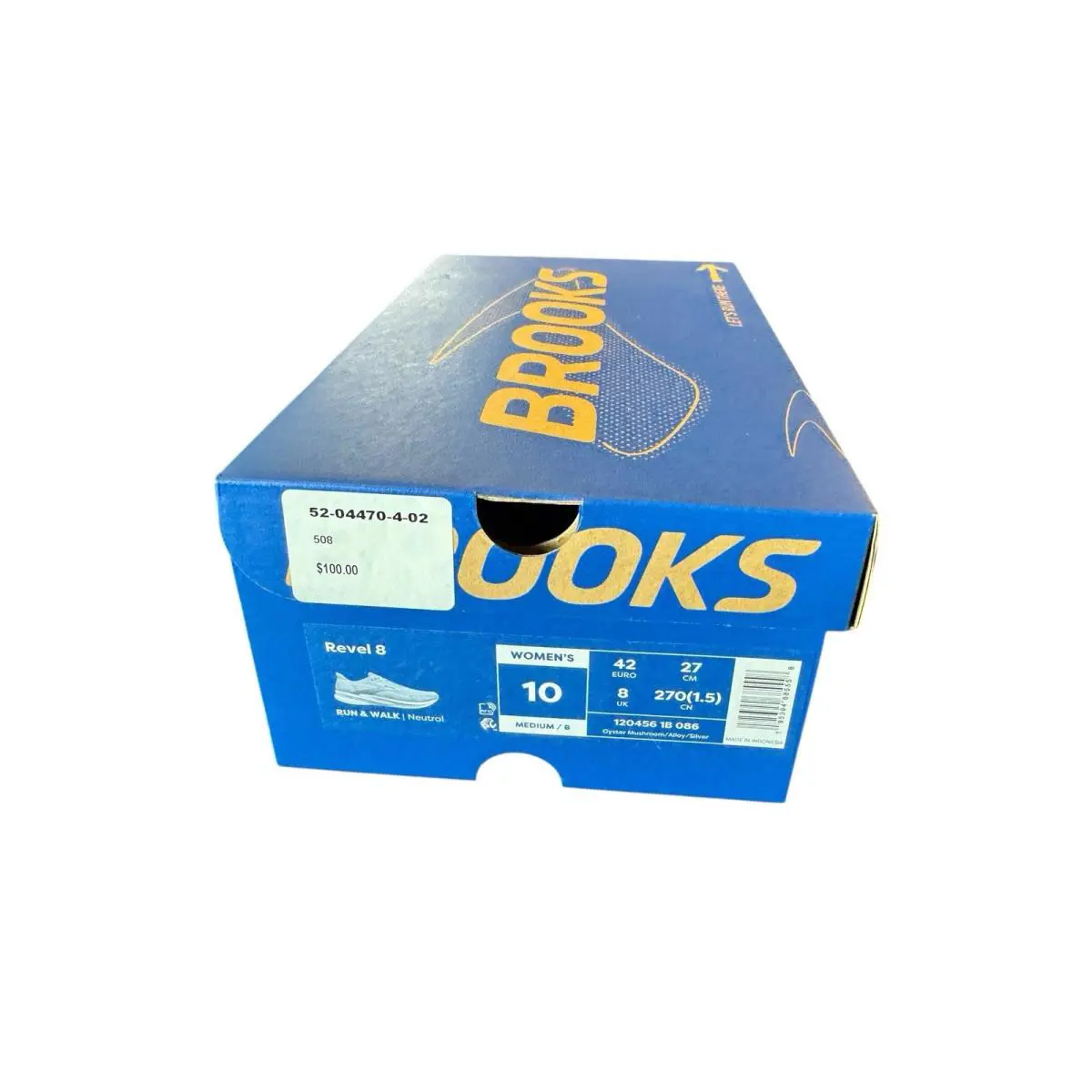 Brooks shoes - 1204561B 086 - 120456-1B-086 - Gray 10