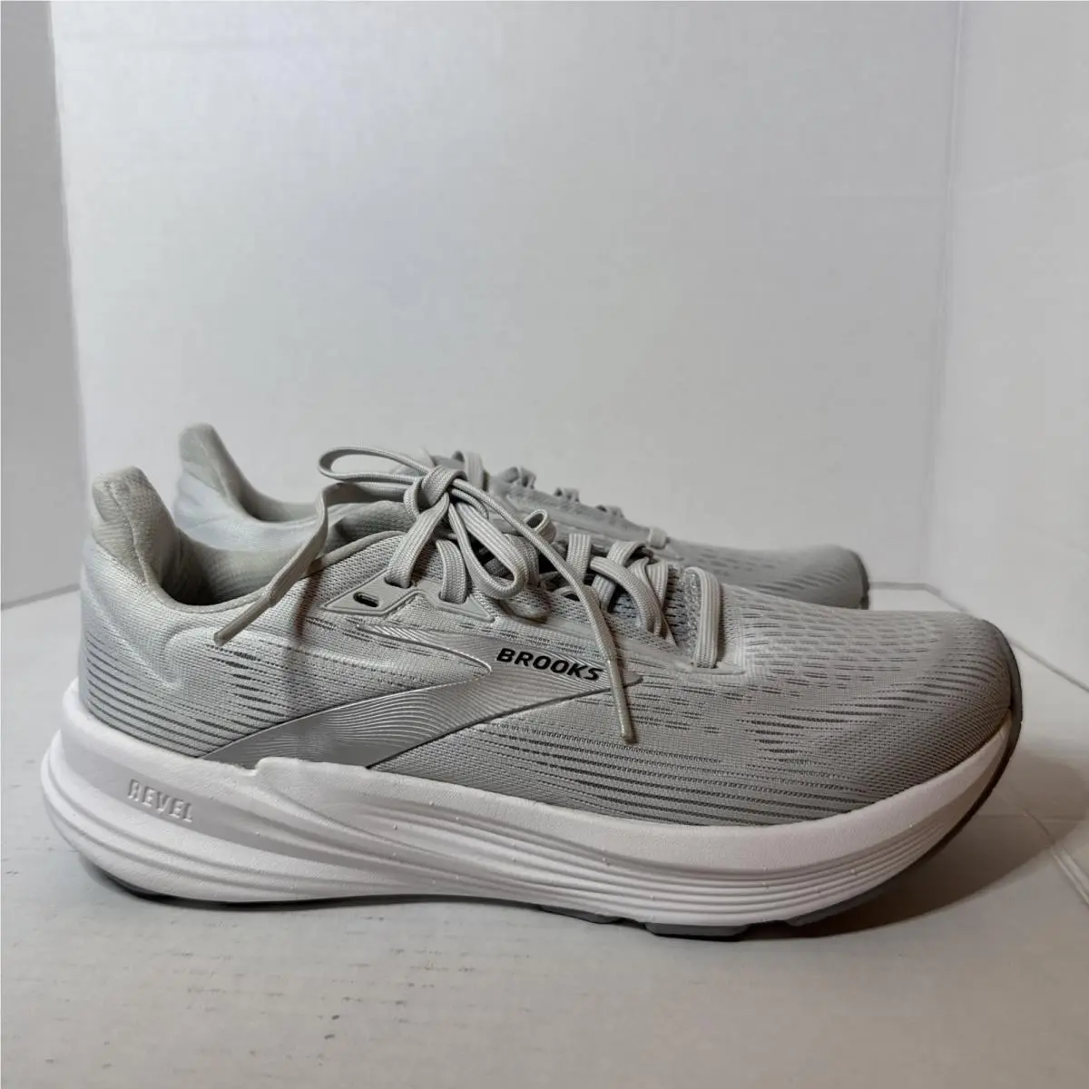 Brooks shoes - Brooks Revel 8 - Revel - 120456-1B-086 - Gray (UPC: 0195394685510) 9