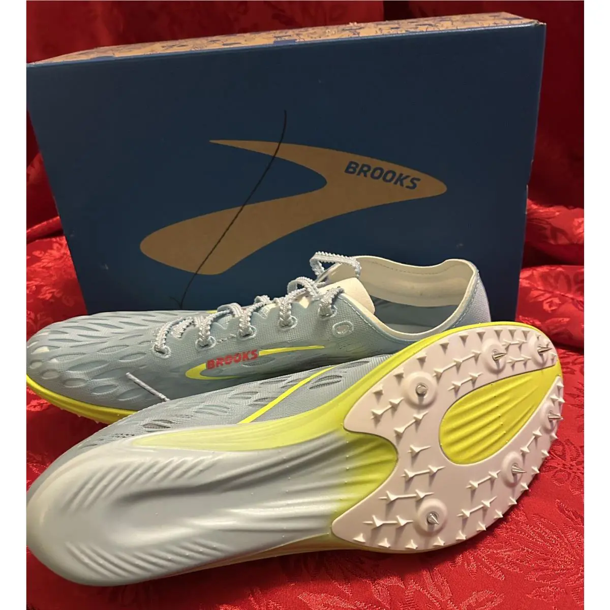 Brooks shoes - Brooks ELMN8 - Blue, Exterior: Blue 2
