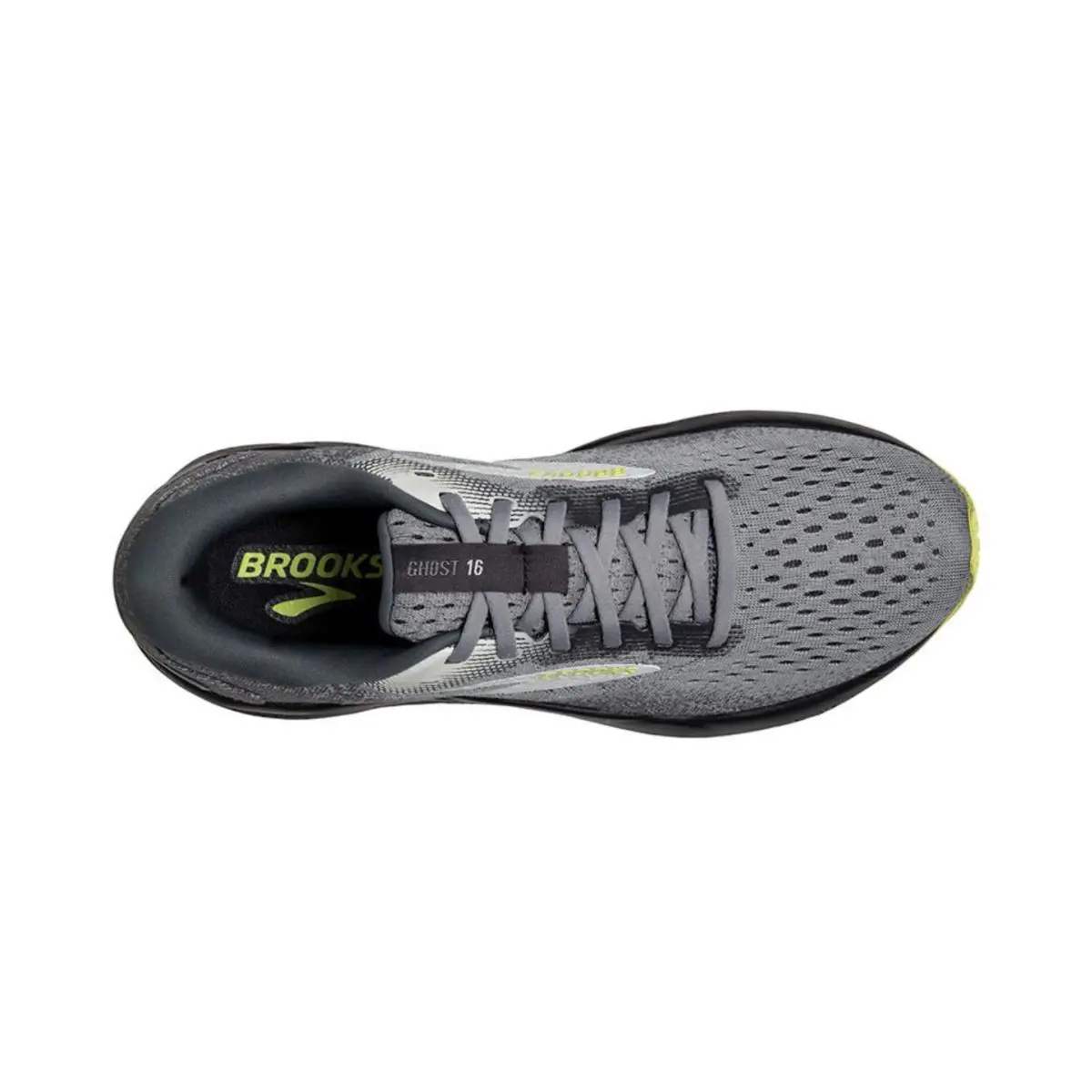 Brooks shoes - Brooks Ghost 16 - Ghost - 110418-1D-040 - Primer Grey Lime (UPC: 0195394411812) 1