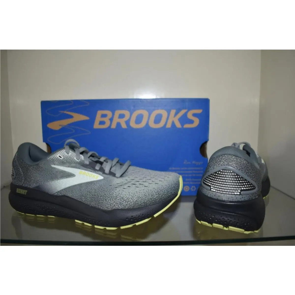 Brooks shoes - Brooks Ghost 16 Running Shoes - 110418 1D 040 - Gray (UPC: 195394411751) 1