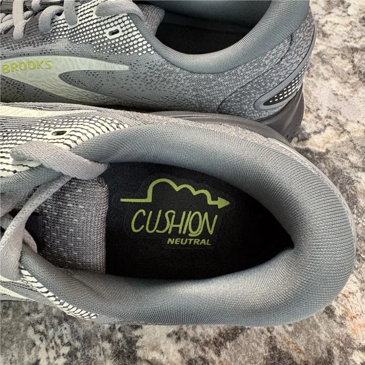 Brooks shoes - Brooks Ghost 16 - Ghost - 110418-1D-040 - Primer Grey Lime (UPC: 0195394411812) 8