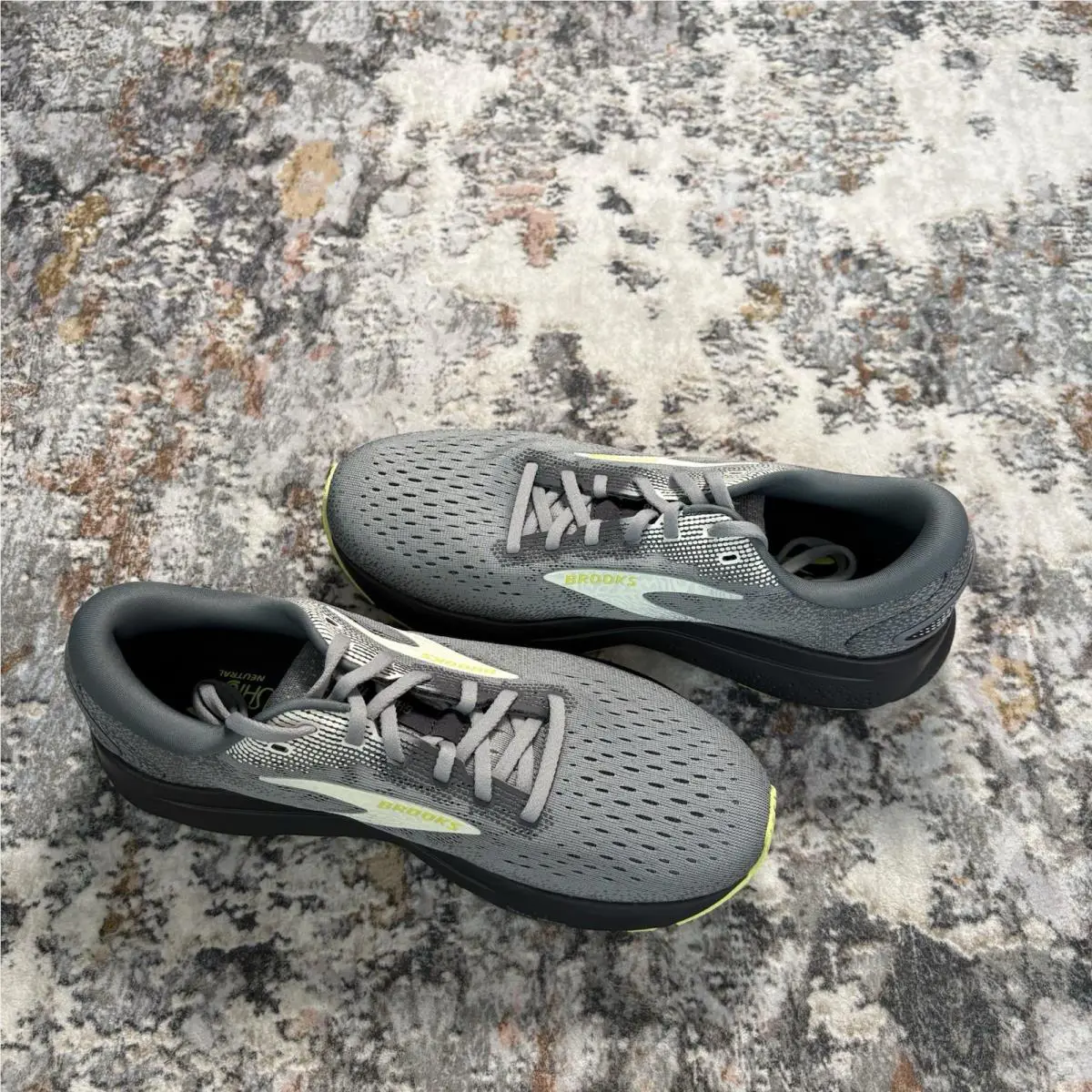 Brooks shoes - Brooks Ghost 16 - Ghost - 110418-1D-040 - Primer Grey Lime (UPC: 0195394411812) 6