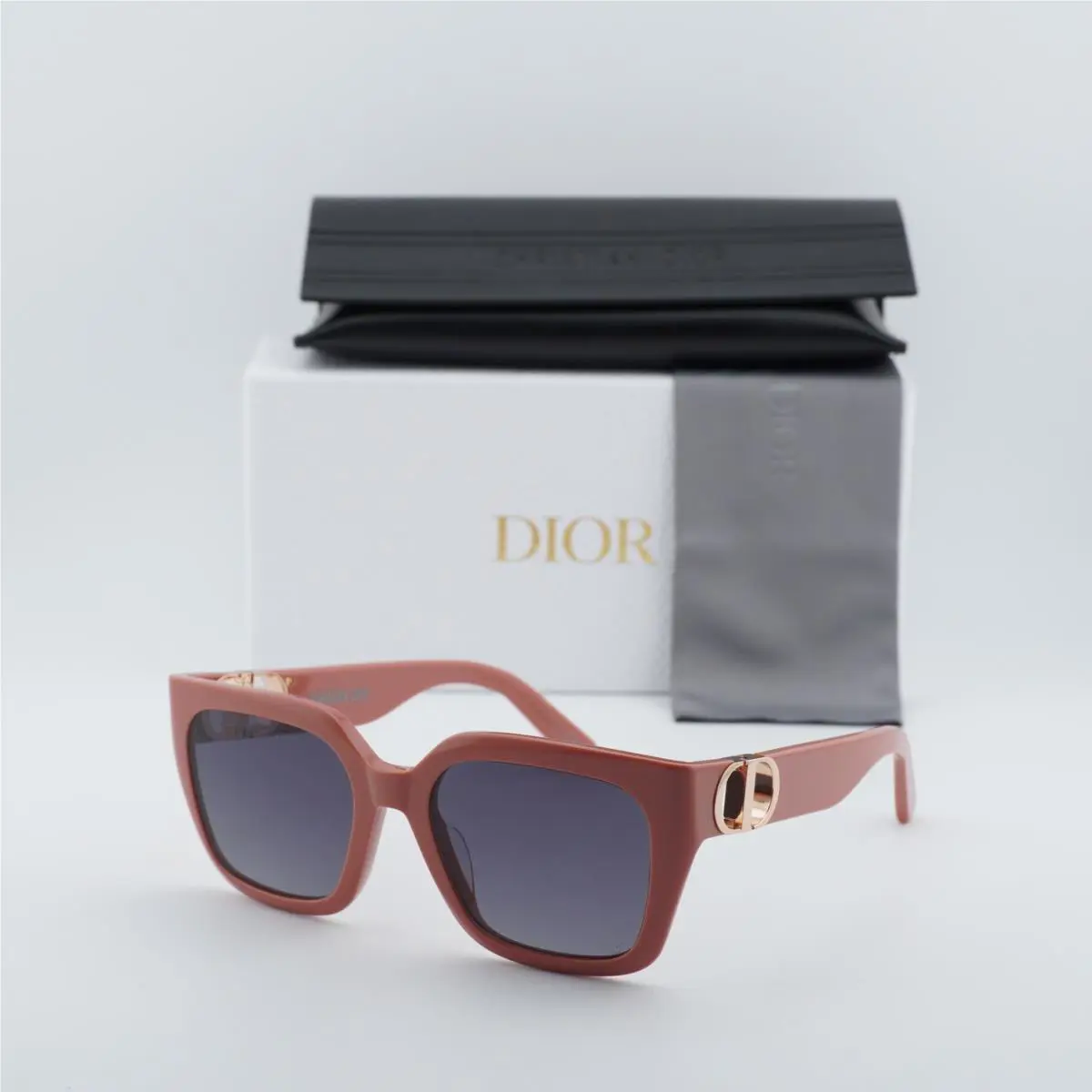 30MONTAIGNE S8U 40A1 Pink/smoke Gradient 54-19-130 Sunglasses by Dior