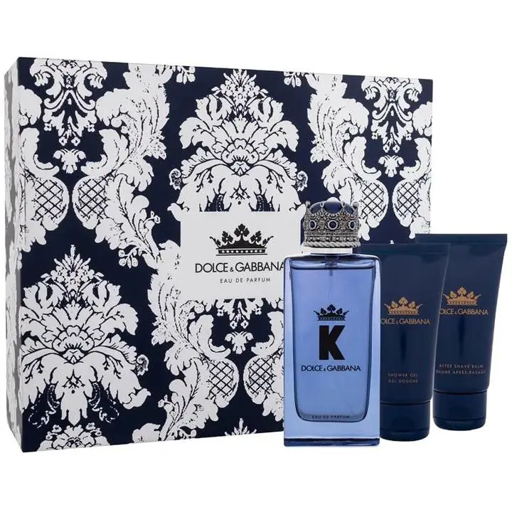 K by Dolce Gabbana Fragrance For Men 3 Piece Gift Set