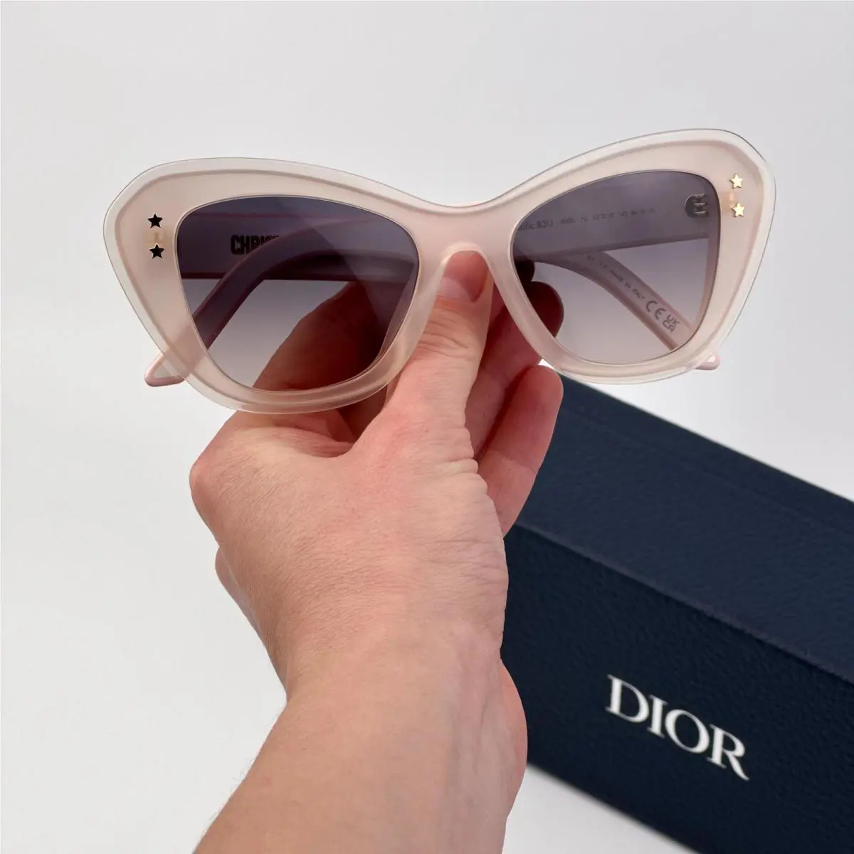 Women Sunglasses Pink Violet Gradient Butterfly pacific B3U 40GL by Dior