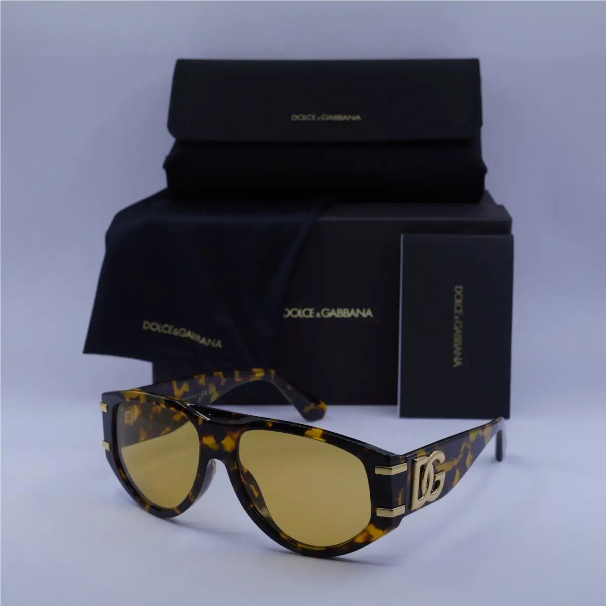 Dolce Gabbana DG4499 3330/85 Havana/yellow 57-16-145 Sunglasses