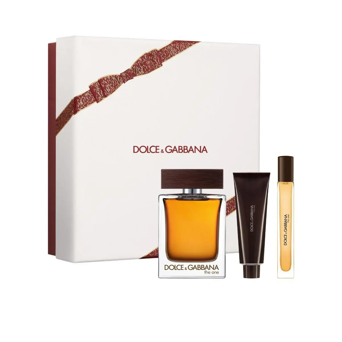 Dolce Gabbana The One Men 3 Pc Set 3.3 Edt 1.69 SG 0.33 Edt Boxed