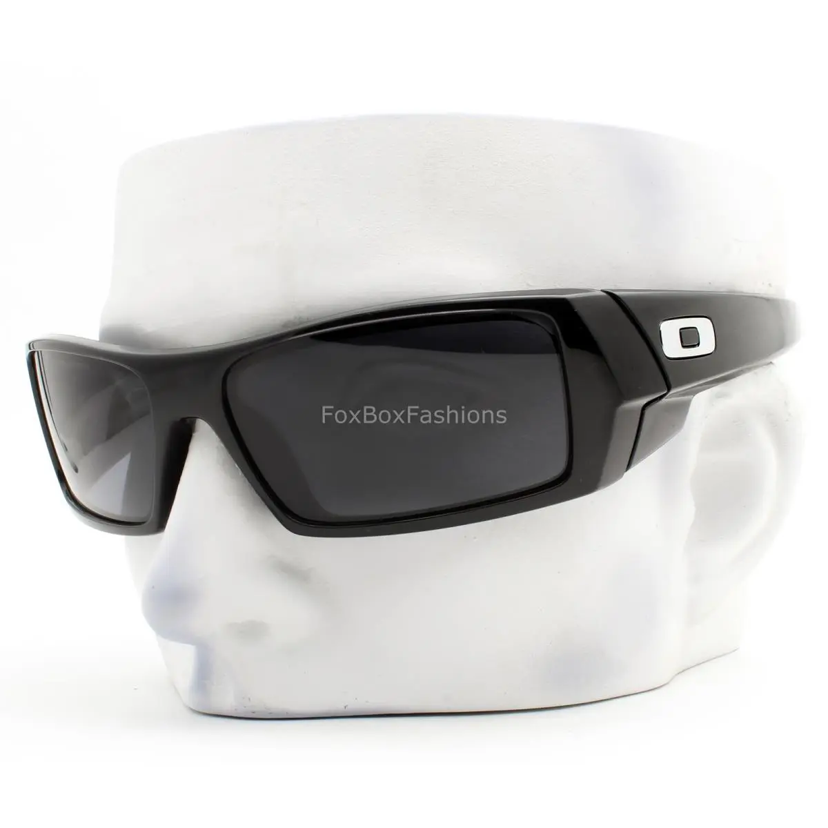 Gascan Sunglasses OO9014-E360 Polished Black Ink Tinted Gray with Pouch by Oakley