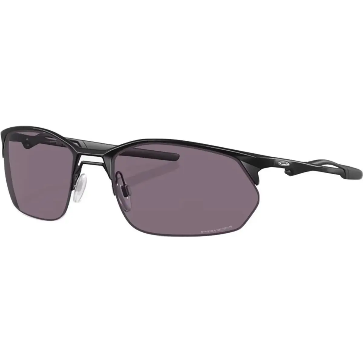 Oakley Men`s Wire Tap 2.0 Satin Black/prizm Grey One Size Sunglasses - Frame: Black, Lens: Gray