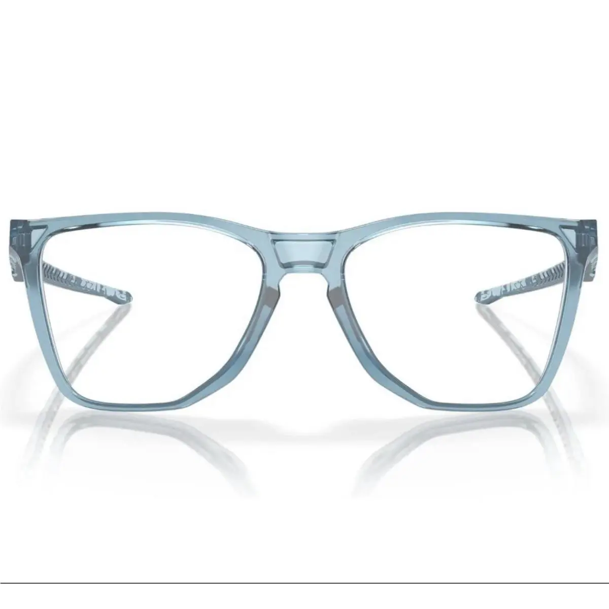 Oakley Men`s Ox8058 The Cut Square Prescription Eyewear Frames Polished Stonewsh