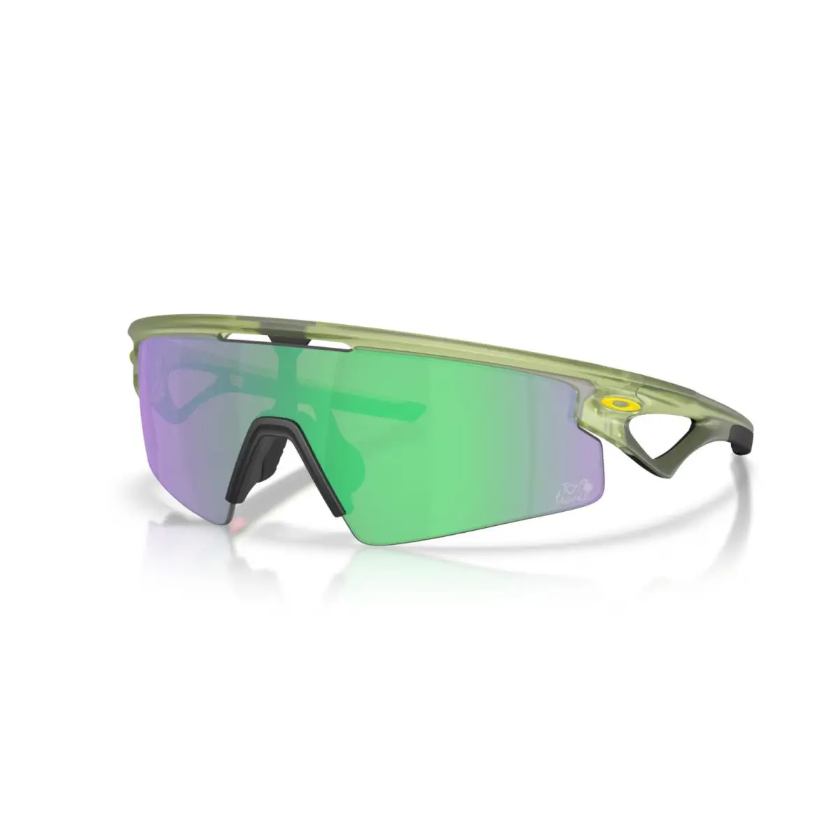 Sunglasses 2026 Tdf Sphaera Strike OO9531-0937 Matte Fern Prizm Road Jade by Oakley