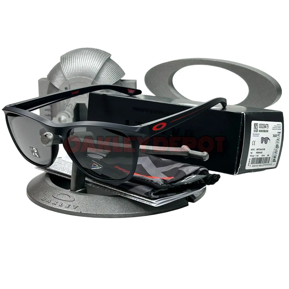 Manorburn 009479 Moto GP Marc Marquez/prizm Black Sunglasses 160 by Oakley