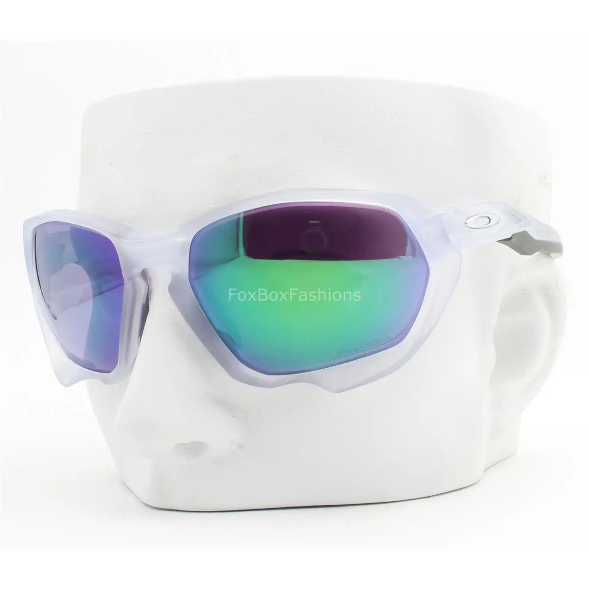 Plazma Sunglasses Matte Clear Prizm Road Jade Green OO9019-1659 W/case by Oakley