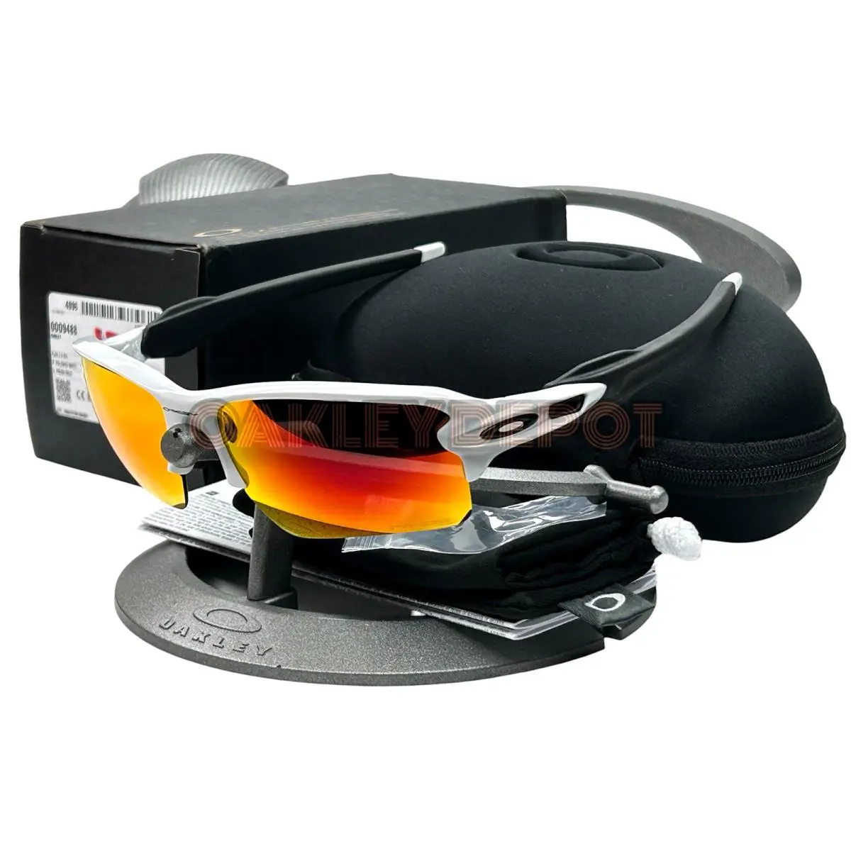 Flak 2.0 Xxl 009488 Polished White/prizm Field Sunglasses by Oakley