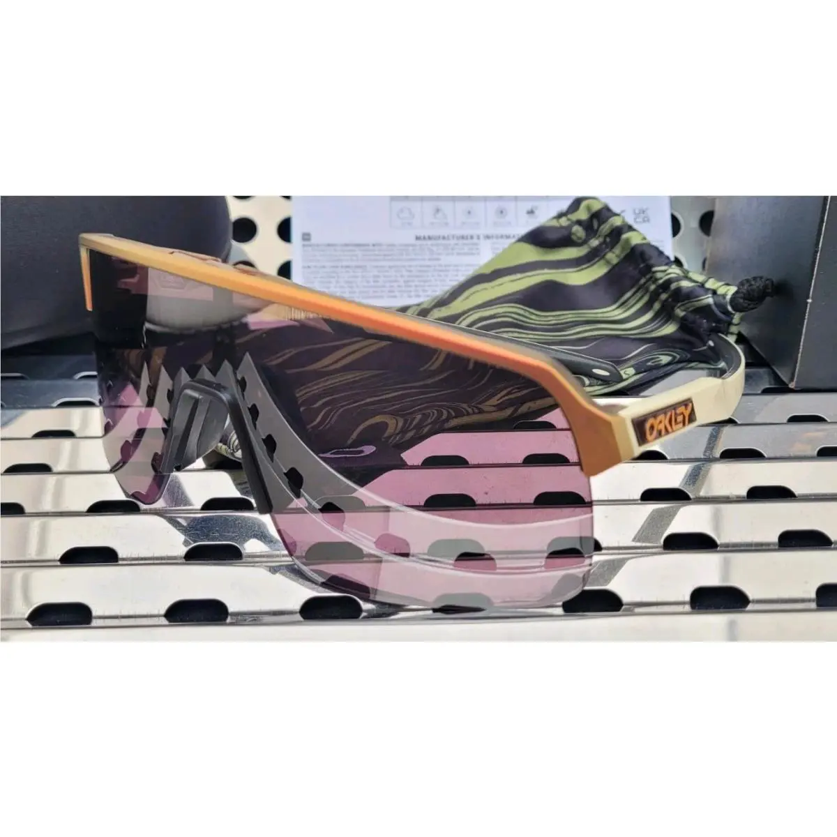 Sutro Lite 9463-5839 Sunglasses Chrysalis Collection W/prizm Rd. Blk by Oakley