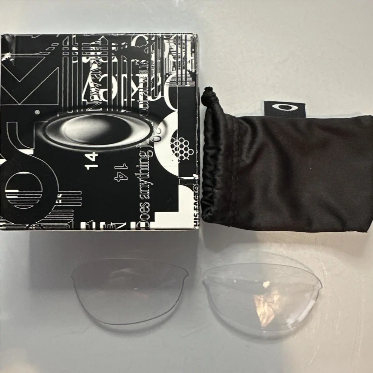 Replacement Lenses Half Jacket Repl Clear 13-385 by Oakley
