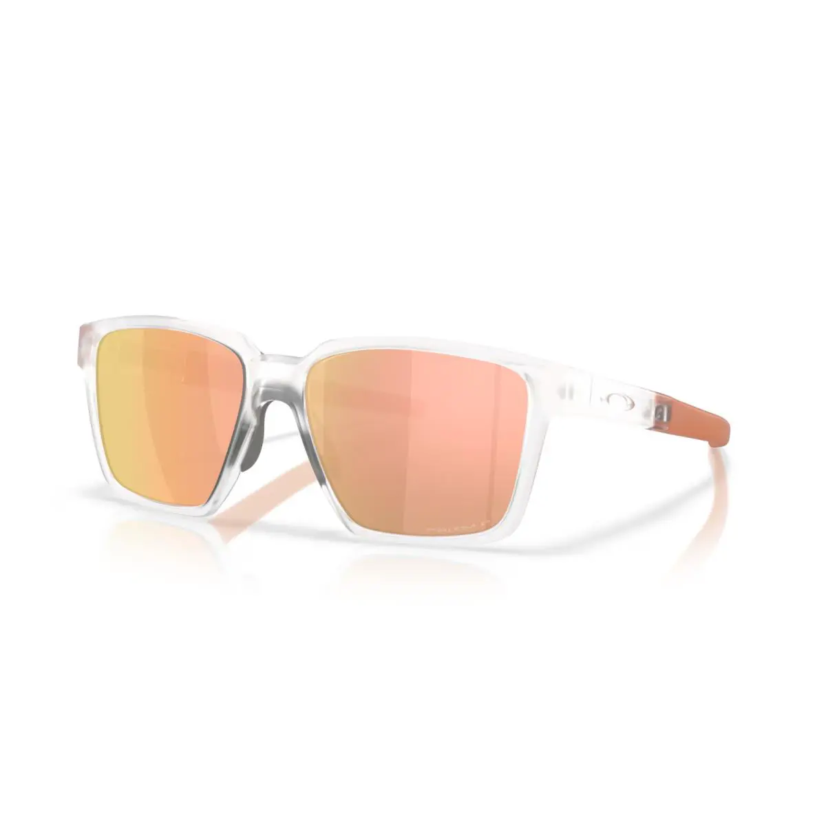 Polarized Actuator SQ Sunglasses OO9430-0757 Matte Clear /prizm Rose Gold by Oakley